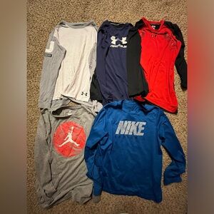 Boys Size Large 12 14 16 Long Sleeve Shirt Big Lot!!